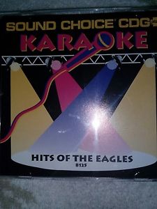 Sound Choice Karaoke CDG -  Rare - 8125 -  Hits Of The Eagles. New, never used.