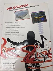 Winradio WR-G33WSM Spectrum Analyzer - SAMPLE - RRP £924