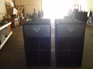 (2) Cerwin Vega Ts 42  21" Folded Horn Subwoofer free shipping