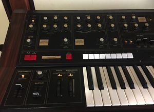 Yamaha CS-20M (vintage monophonic analogue synthesiser) with hardcase