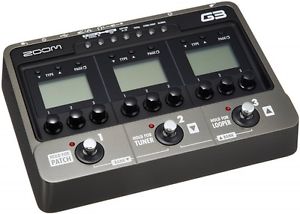Zoom G3 MultiEffects Guitar Effe