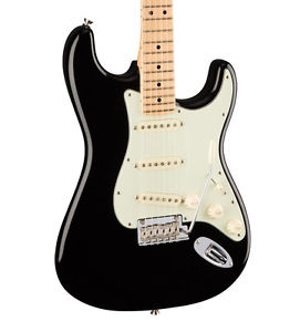 Fender American Pro Stratocaster, Negro, Arce Diapasón (NEW)