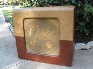 Vintage 1950's Guild Masteramp - 2 Tone - 1x15 - Tremolo - Rare Guitar Amplifier