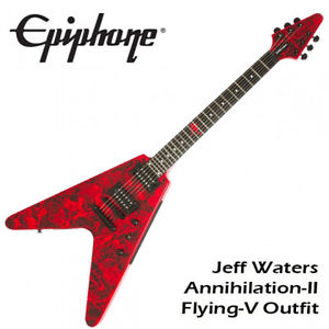 Epiphone Jeff Waters Annihilation-II Flying-V LTD - Free international shipping