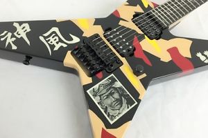 EDWARDS by ESP E-AS-150SM ANCHANG SEX MACHINEGUNS model Electric guitar KAMIKAZE