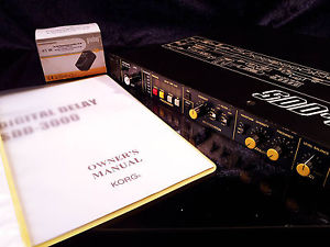 Vintage Rare 1983 Korg SDD-3000 Delay (U2 / Edge) Echo Chorus Flanger Doubling
