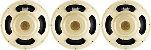 Celestion Cream 12" 90-Watt Alnico Guitar Speaker 16 Oh... (3-pack) Value Bundle