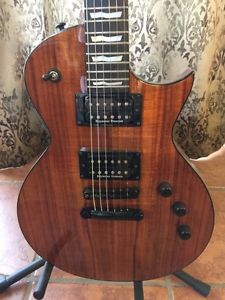 ESP LTD EC-1000 Gorgeous! KOA BUBINGA EBONY- AMAZING AXE! SALE TODAY ONLY!