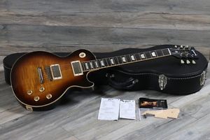 Gibson Les Paul Standard Plus Flame Top Desert Burst Great Shape OHSC