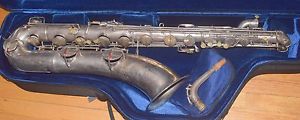 1945 Conn 12M Baritone Sax #311xxx Rolled Tone Hole monster player!! New Protec