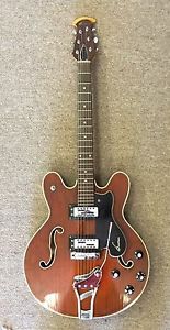 1969 Ovation Tornado Vintage Semi-Hollow Body Electric Guitar