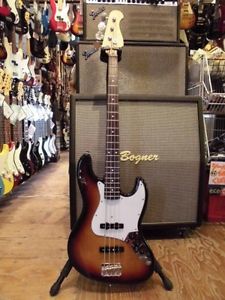 FUJIGEN JJB-5R Sunburst Electric Bass Guitar Free Shipping from JAPAN
