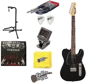 Dean NV CBK NashVegas Tele Style Electric Guitar w/Stand, Strings + More