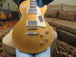 Gibson Custom Les Paul Goldtop Gloss 1957  Historic Reissue 2011 Unplayed Mint