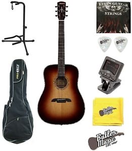 Alvarez ADA1965 Solid Top Acoustic Dreadnought Guitar w/Gigbag + More!!!