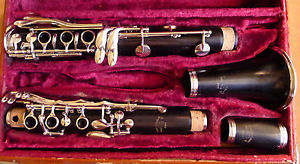 Vintage A. Robert 'Professional' Bb Boehm Wood Clarinet Overhauled