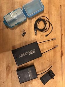 Lectrosonics Set UCR201 Receiver, LM Transmitter, Lav - Block 28 Wireless Mic
