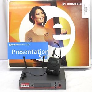 Sennheiser ew122G3 A Band Wireless Digital Mic Lavalier System MINT Condition