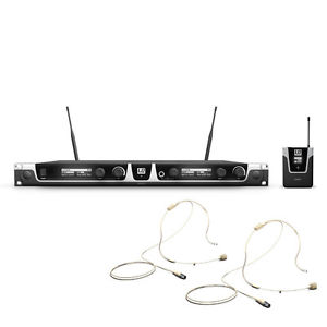 LD Systems U506 BPHH - Funkmikrofon System mit 2 x Bodypack und 2 x Headset