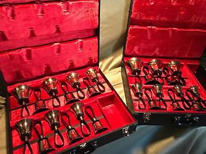 Nice Schulmerich G4-C6 25 Handbells in 2 Cases