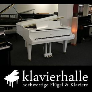Sehr schöner Kawai Flügel, Modell KF-1, weiss poliert - Bj.1993 ★ Top-Zustand