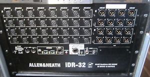 Allen & Heath IDR 32 iLive Mix Rack 64×32 RackExtra DSP with 8 stereo FX