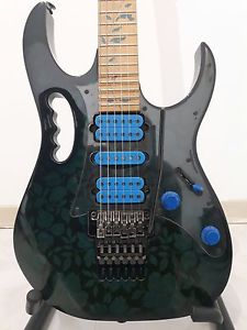 CHITARRA ELETTRICA IBANEZ JEM77 BLUE FLOREAL 1990 !