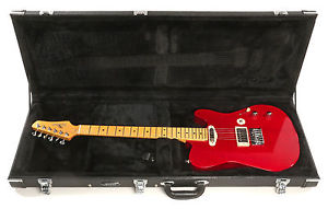 Buzz Feiten Blues Pro Red Electric Guitar with Hardshell Case - *MINT*