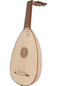 Roosebeck 7course Descant Lute L