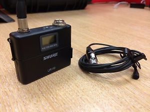 Shure UR1M Wireless Micro-Bodypack Transmitter K4E 606-666 Mhz