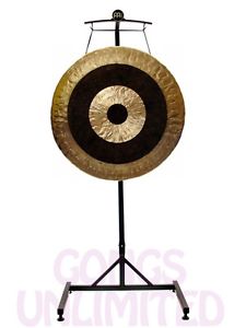 40" Subatomic Gong on the Meinl Gong/Tam Tam Stand (TMGS2) with Mallet