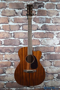 New Martin OMC-15ME OM Orchestra Acoustic Electric Guitar Mahogany