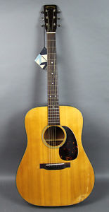 1962 Martin Vintage D-18 Acoustic Flat Top Guitar Natural Finish USA w/Case