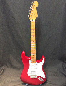Fender Mexico Standard Stratocaster 1996 Stratocaster Type Red Electric Guitar