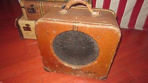 Vintage Circa 1939 Gibson EH-150 Electric Guitar Amplifier Tweed Orig Speaker!