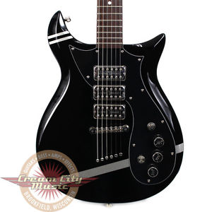 Gretsch G5135CVT-PS Patrick Stump-O-Matic CVT Corvette Black Silver