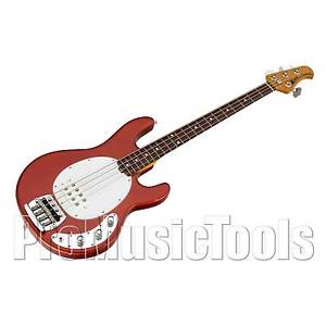 Music Man USA Classic Stingray 4 - Classic Candy RW flame maple * NEW * bass red