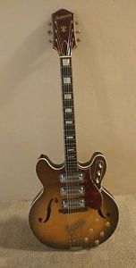 Vintage Harmony Electric Guitar 3 pickups Original 1960's H75. USA original case