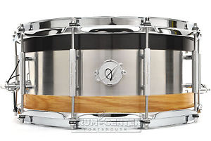 Acoutin Ply Wenge/Brushed Stainless Steel/Oak Snare Drum 14x6.5