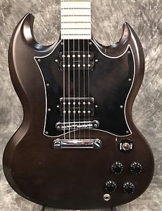 2009 Gibson Raw Power SG Electric Guitar Maple Trans Ebony Finish