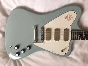 Gibson Custom Shop Non-Reversed Firebird VII - Frost Blue - With Hardshell Case