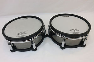TWO Roland-PD-108-BC-V-Drum-10-034-Mesh-Head-PD108-VDrum-128-105-125-120
