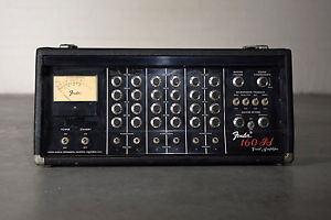 Fender PS 160 Tube Vocal Amplifier 6 Channel w Spring Reverb and Comp