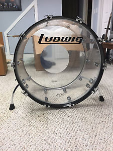 Ludwig Vistalite Bass Drum Clear 14 X 26