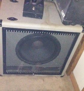 vintage marshall jubilee silver  bass cab