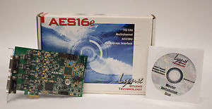 Lynx AES16e Multi-channel AES/EBU PCIe Audio Interface w/ 24 bit/192kHz Support
