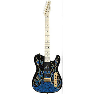 Fender USA James Burton Telecaster Upgrade (Blue Paisley Flames) New