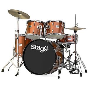 Stagg TIM322B SPBR Drum Set -