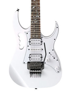 Ibanez JEMJR-WH Steve Vai Signature Electric Guitar, White (NEW)