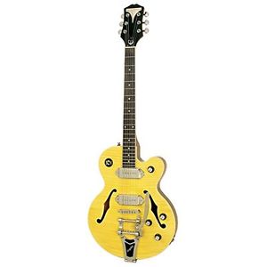 EpPer iphone ETBKANCB1 Wildkat Chitarra Elettrica con Tremolo Bigsby, Naturale